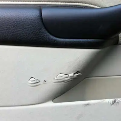 Saab Repair Door Trim before